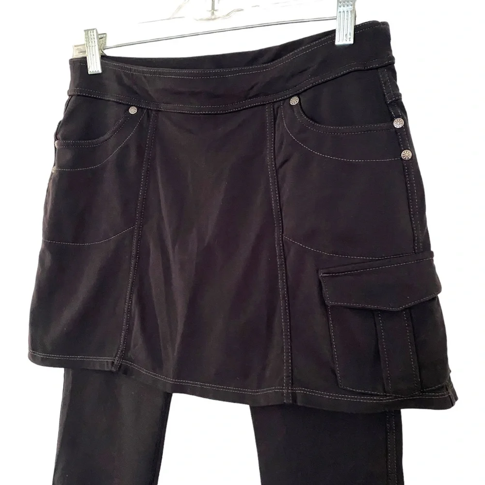 Athleta Bettona Black Skort Leggings Size Small - Picture 2 of 10